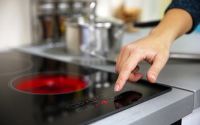 A ceramic hob’s surface is delicate.